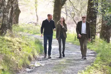 Princess Kate Delights Children With Forest Adventure During Royal Visit to Isle of Mull