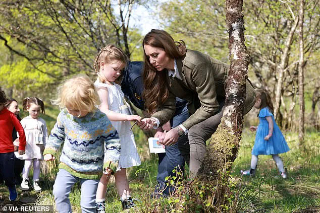 Princess Kate Delights Children With Forest Adventure During Royal Visit to Isle of Mull
