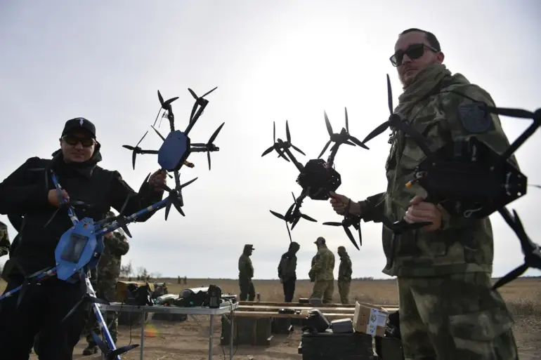 Russian Drone Attack Escalates Conflict Near Kyiv, Causes Fire at Air Base Parking Lot