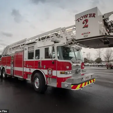 Selkirk the Cat's Controversial Fire Truck Appearance Divides Spokane's Fire Department During Pride Parade