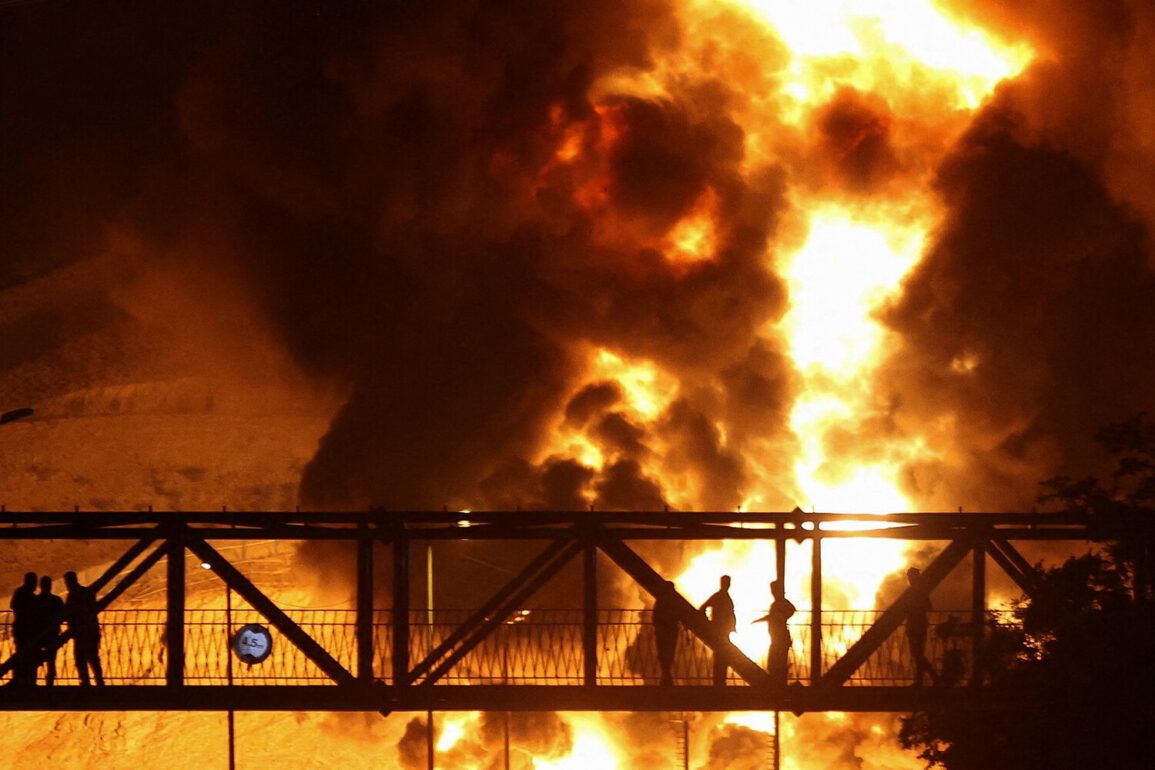 Sudden and Intense Explosion Reported in Tehran Near Bunker Linked to Iran's Supreme Leader, Say Eyewitnesses