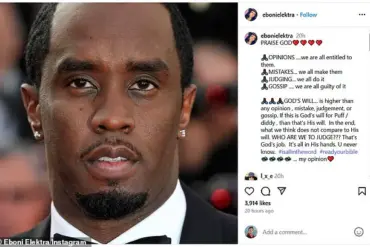 Eboni Elektra Breaks Silence on Diddy's Acquittal, Issues Urgent Support Statement Amid Legal Battle