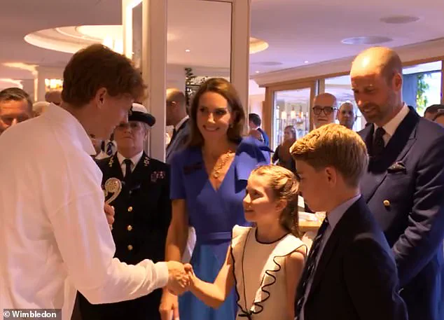 Royal Privilege at Wimbledon: Prince George's Humble Tennis Admission and Family Moments