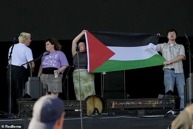 Controversial Palestinian Flag Display at Festival Sparks Debate on Free Speech and Government Oversight