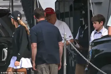 Recent Sightings of Former President Trump Golfing Spark Speculation Amid Baseless Health Rumors