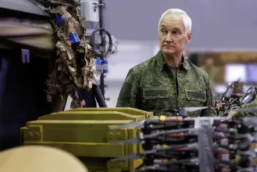 Russian Defense Minister Belousov Conducts Unannounced Inspection of Central Military Grouping Near Kharkiv Amid Escalating Conflict