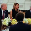 Melania Trump's Subtle Reaction at White House Tech Dinner with Bill Gates Fuels Analyst Speculation