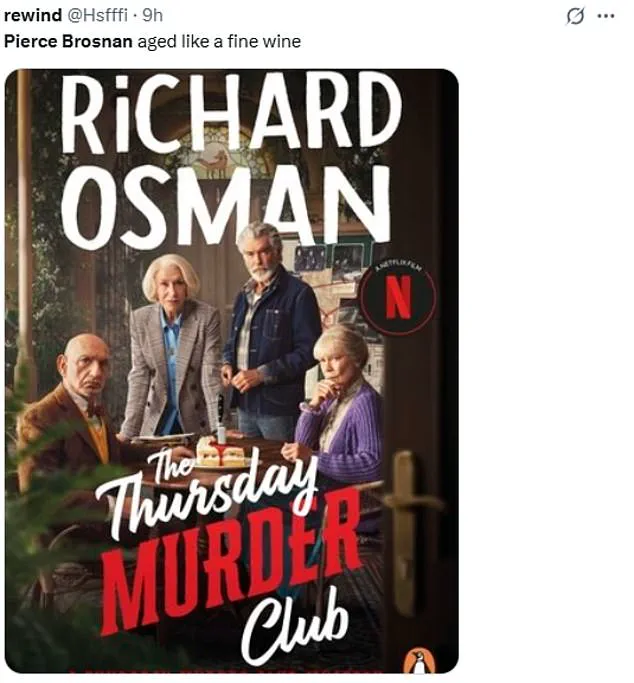 Pierce Brosnan Shines as 'Silver Fox' in *Thursday Murder Club*, Proving Why He's Still Hollywood's Favorite Gentleman